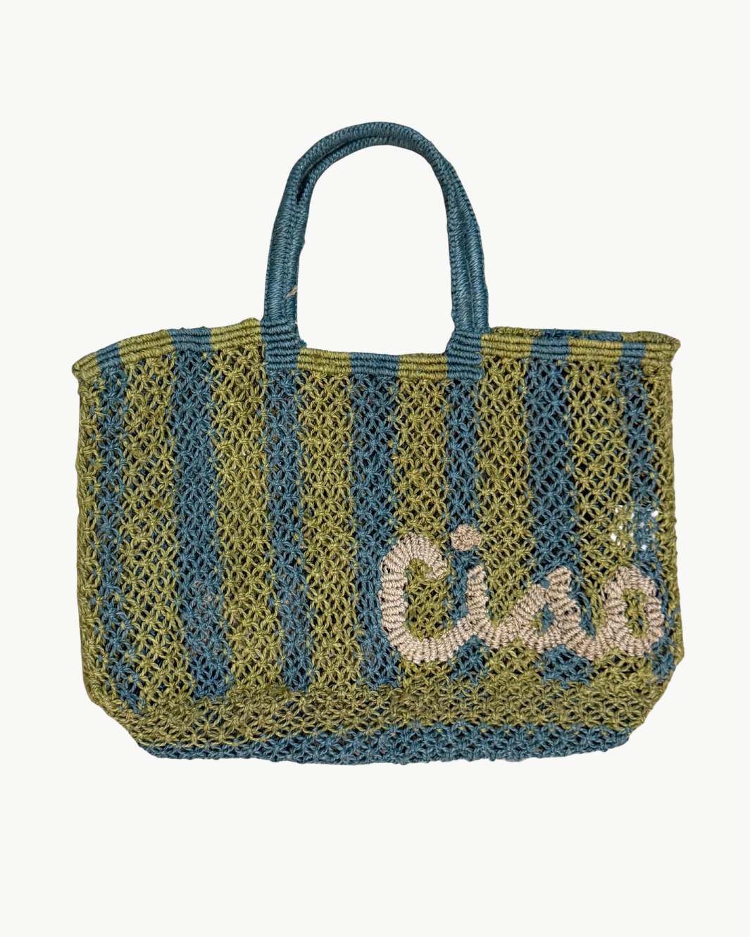 THE JACKSONS LAVINIA CIAO BAG IN FERN/SKY at Romi Boutique