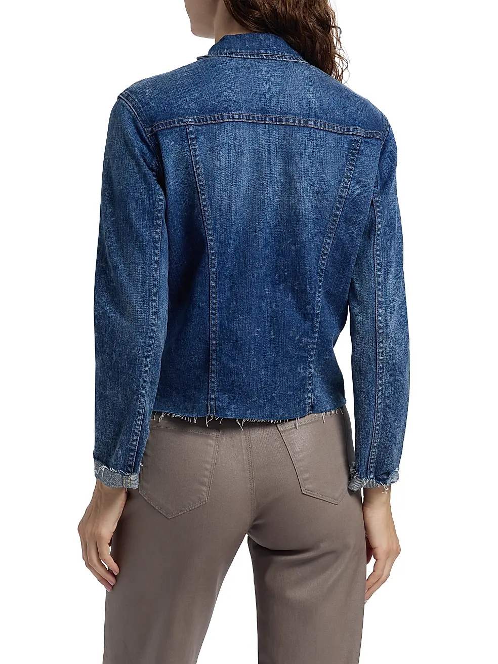 JANELLE SLIM RAW JACKET IN BRANSON