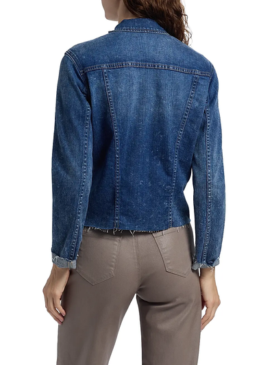 JANELLE SLIM RAW JACKET IN BRANSON
