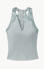 A.L.C Wes Satin and Lace Top at Romi Boutique