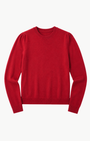 W.Cashmere MABEL PUFF-SLEEVE CREWNECK at Romi Boutique