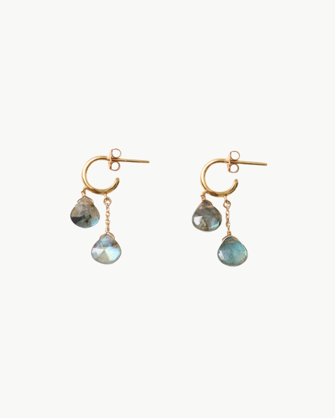 Chan Luu Dew Drop Hoop Earrings at Romi Boutique