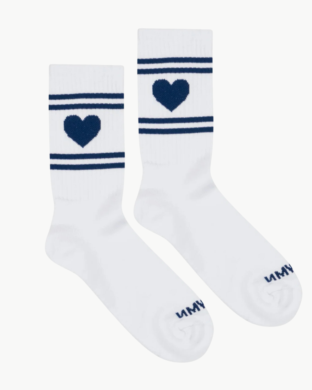 SPRWMN HEART LOGO CREW SOCKS at Romi Boutique