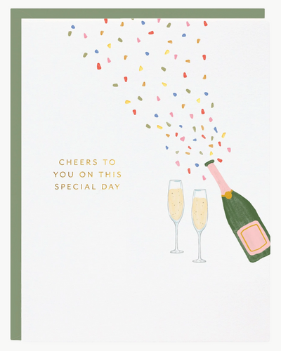 CHEERS TO YOU GREETING CARD - Romi Boutique