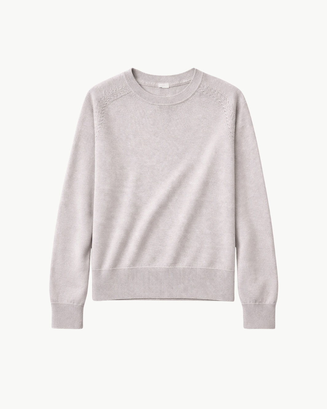 ALEK RELAXED RAGLAN CREWNECK SWEATER