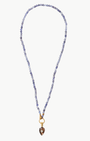 Chan Luu Fern Beaded Pendant Necklace at Romi Boutique