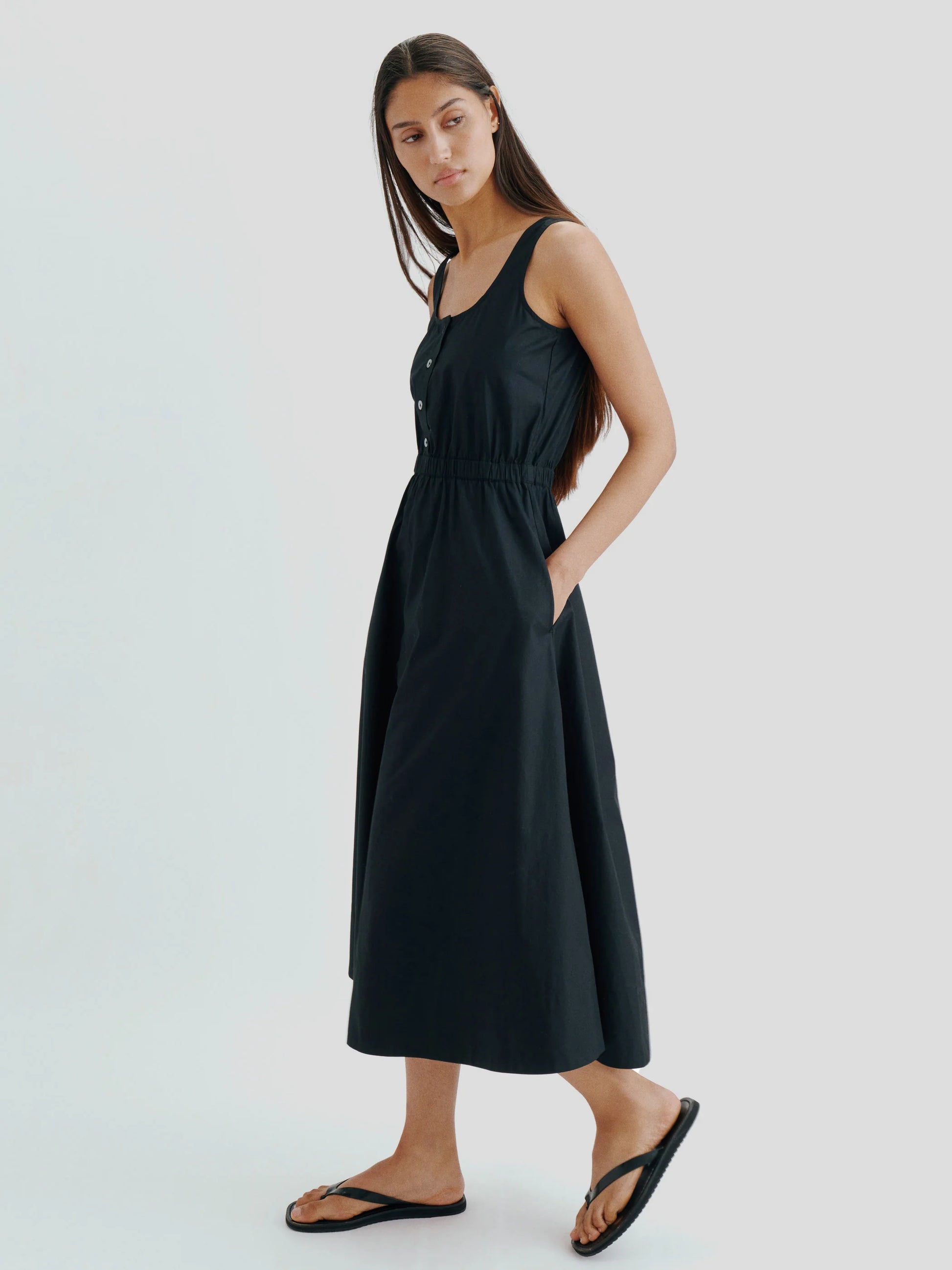 Suzie Kondi Daphne Sleeveless Dress at Romi Boutique