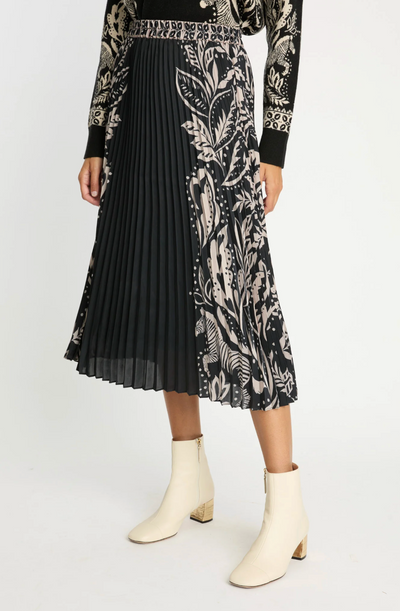 MIA SKIRT IN ZEBRA FERN