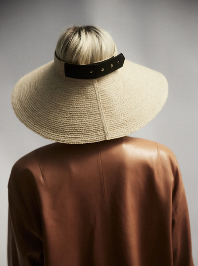BIRDIE VISOR IN NATURAL
