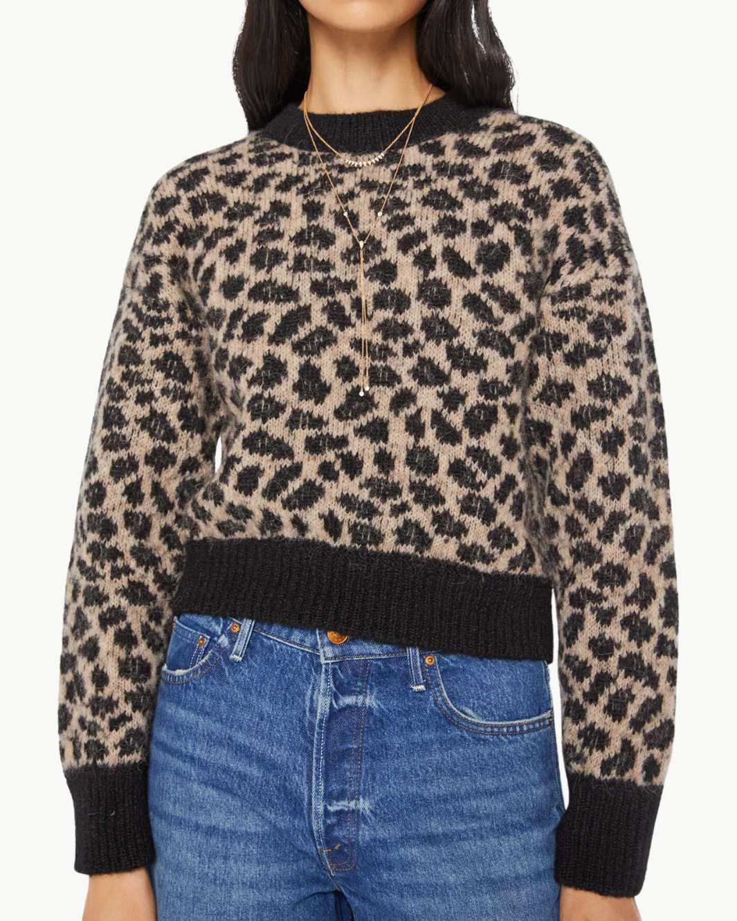 THE ITSY CROP JUMPER IN SPOTTED AT THE FRONT ROW