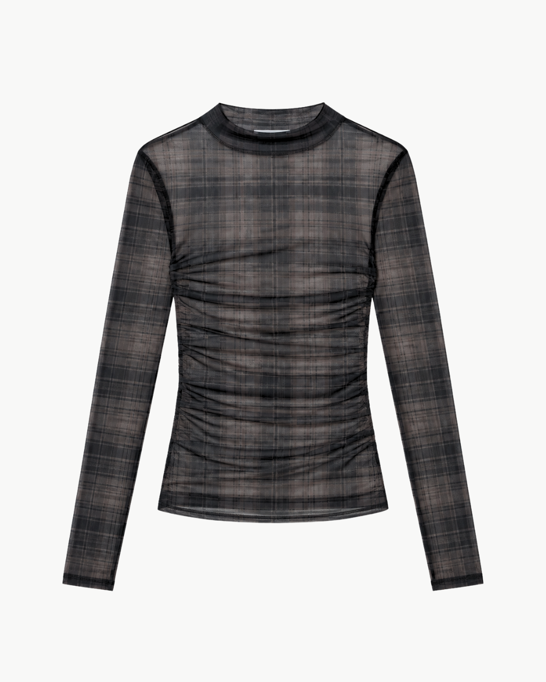 Mesh L/S Twist Top