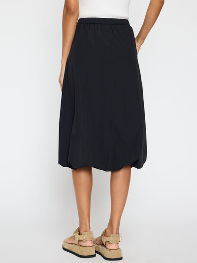 LOTI BUBBLE SKIRT IN BLACK ONYX