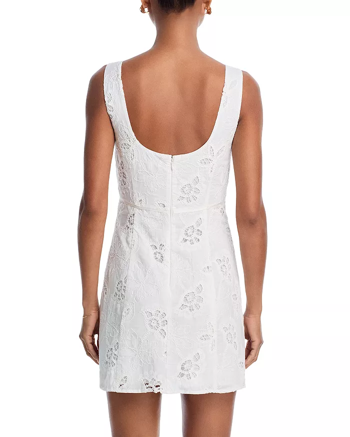 AMALIA DRESS IN WHITE FLOWER