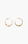 Chan Luu Crescent Hoop Earrings at Romi Boutique