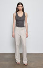 Enza Costa SUPIMA BABY RIB TANK at Romi Boutique