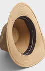 Rag & Bone PACKABLE STRAW FEDORA at Romi Boutique