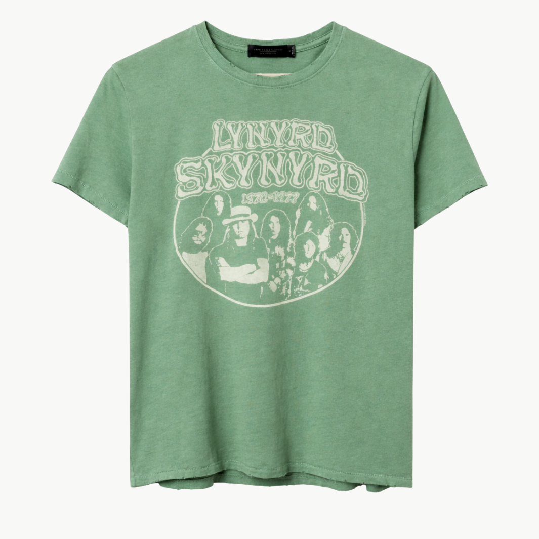 Junk Food LYNYRD SKYNYRD GROUP PHOTO TEE at Romi Boutique