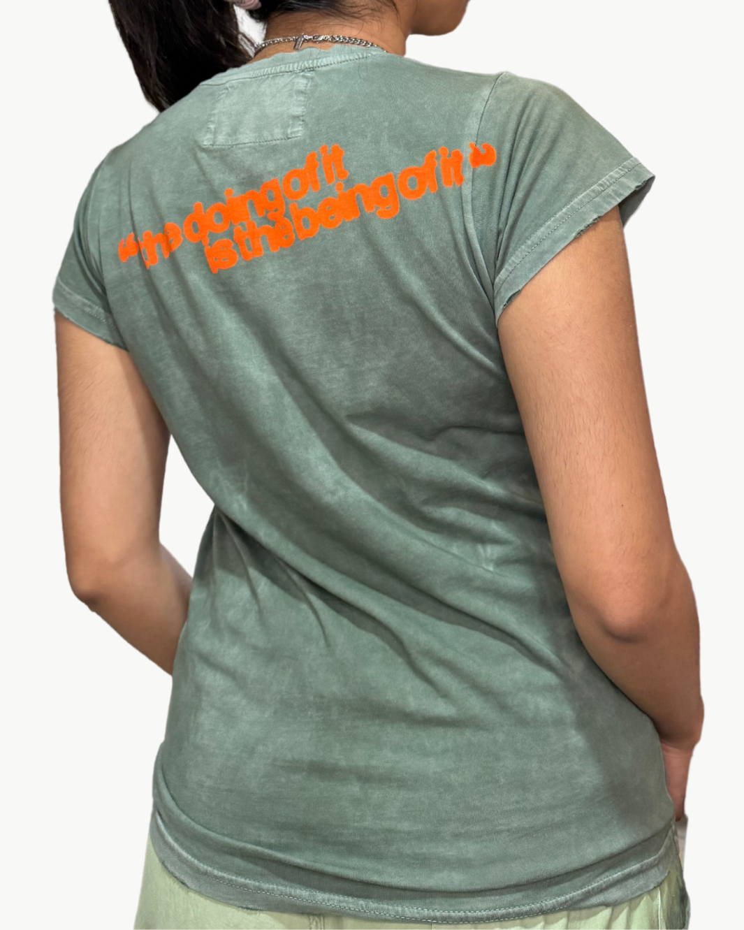 FREECITY THEDOINGOFITISTHEBEINGOFIT SHORT SLEEVE at Romi Boutique