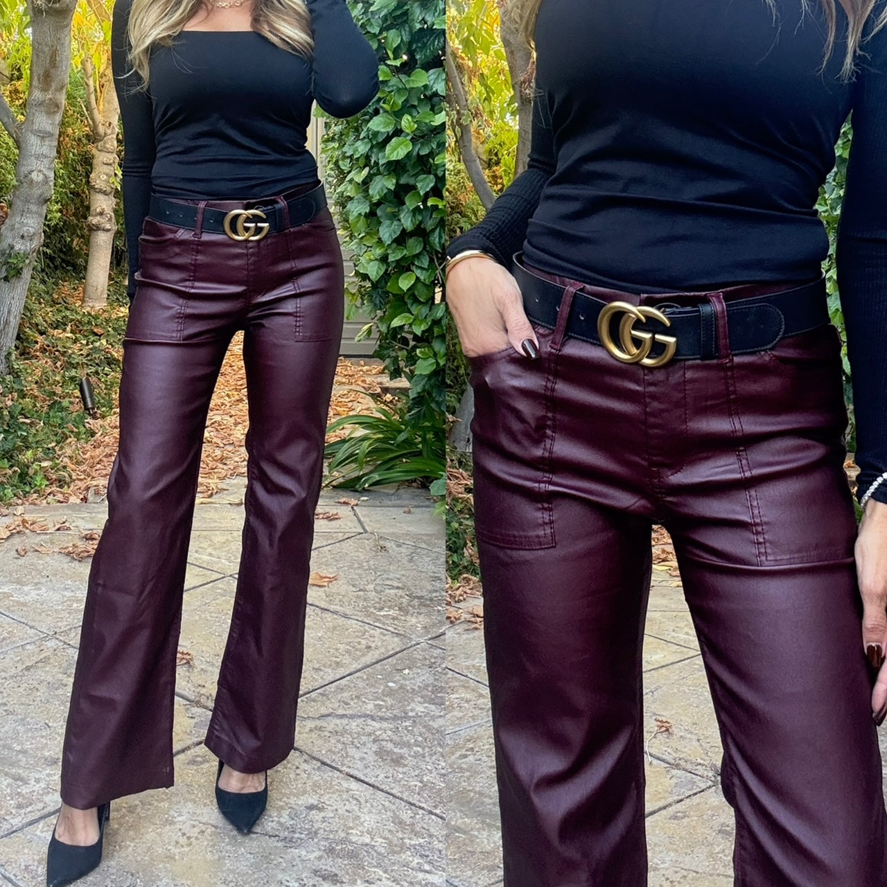 ROMI IN CRANBERRY VEGAN - Romi Boutique