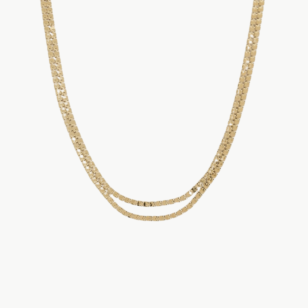 Double Amalfi Chain Necklace