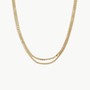 Jenny Bird Double Amalfi Chain Necklace at Romi Boutique