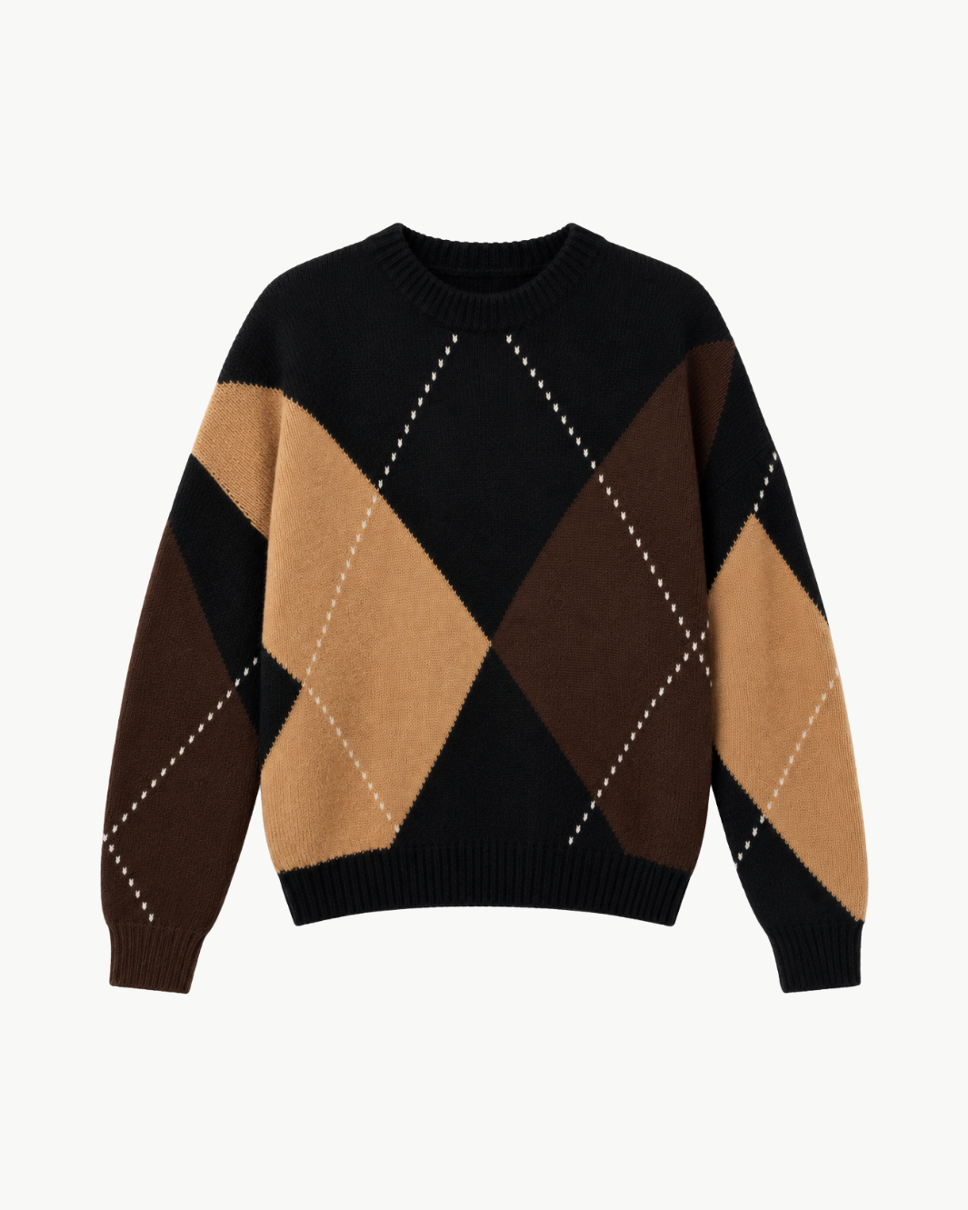 Oversized Argyle