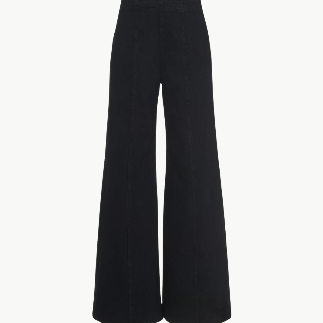 The Bianca Wide Leg Seamed Jean