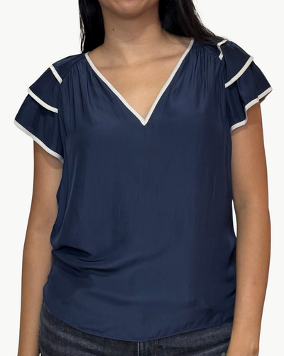 JORDAN TOP IN NAVY - Romi Boutique