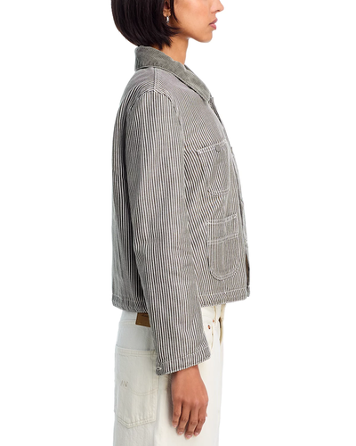 SLIM CHORE JACKET IN RAILROAD GREY
