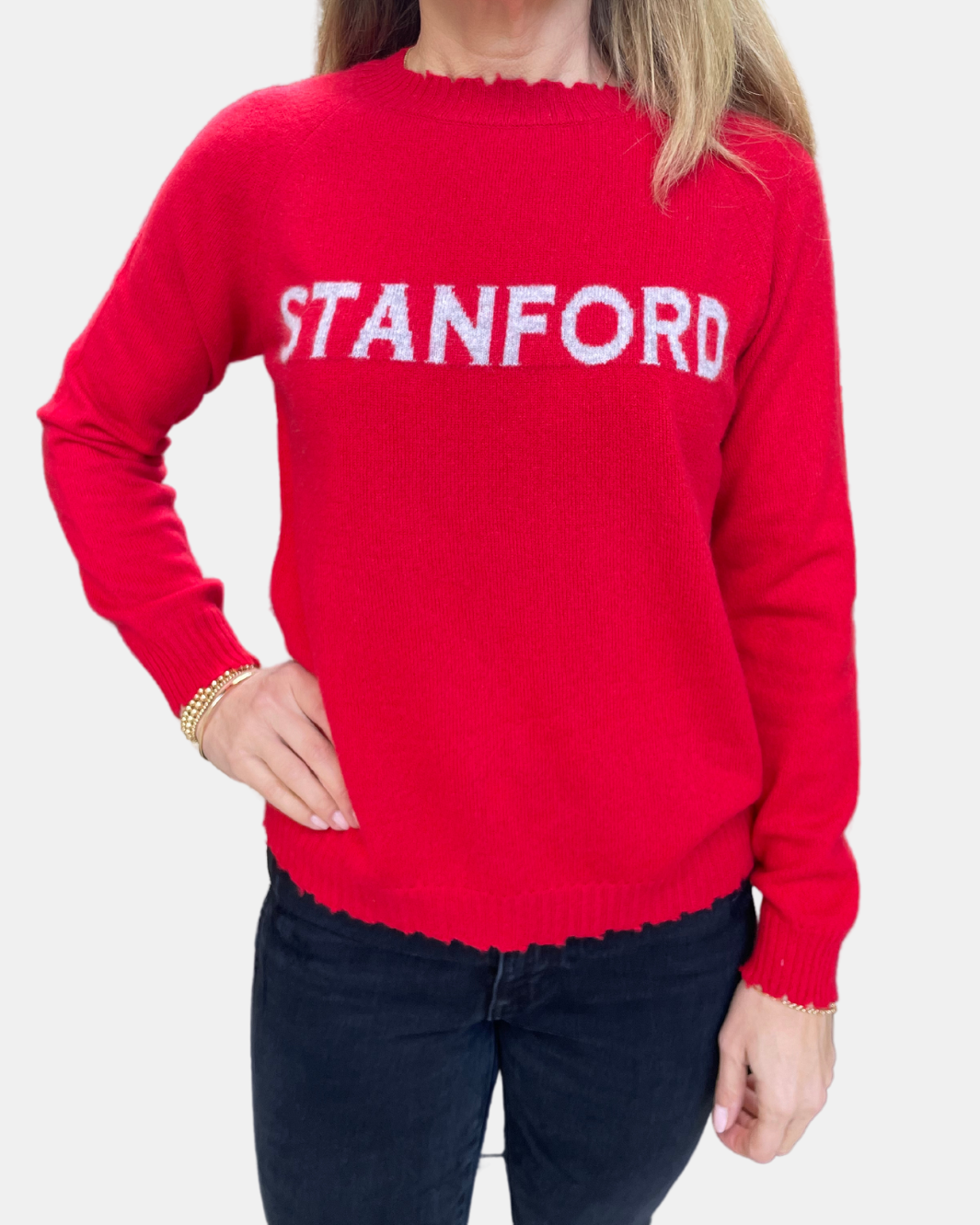 COLORI STANFORD CASHMERE CREW at Romi Boutique