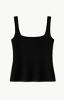 Autumn Cashmere BRUSHED SQUARE NECK TANK at Romi Boutique