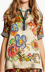 Me369 MYLA COLLAR SHIRT at Romi Boutique