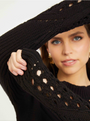 BELLAMY SWEATER IN BLACK - Romi Boutique