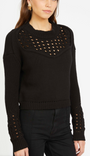 BELLAMY SWEATER IN BLACK - Romi Boutique