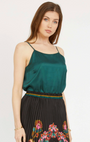 ALBA TANK IN SEA MOSS by Caballero - Romi Boutique