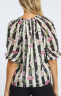 ZARA TOP IN STRIPE VINE by Caballero - Romi Boutique