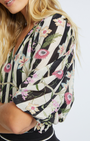ZARA TOP IN STRIPE VINE by Caballero - Romi Boutique
