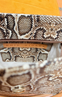 Chie Mihara BONKA IN SNAKESKIN at Romi Boutique