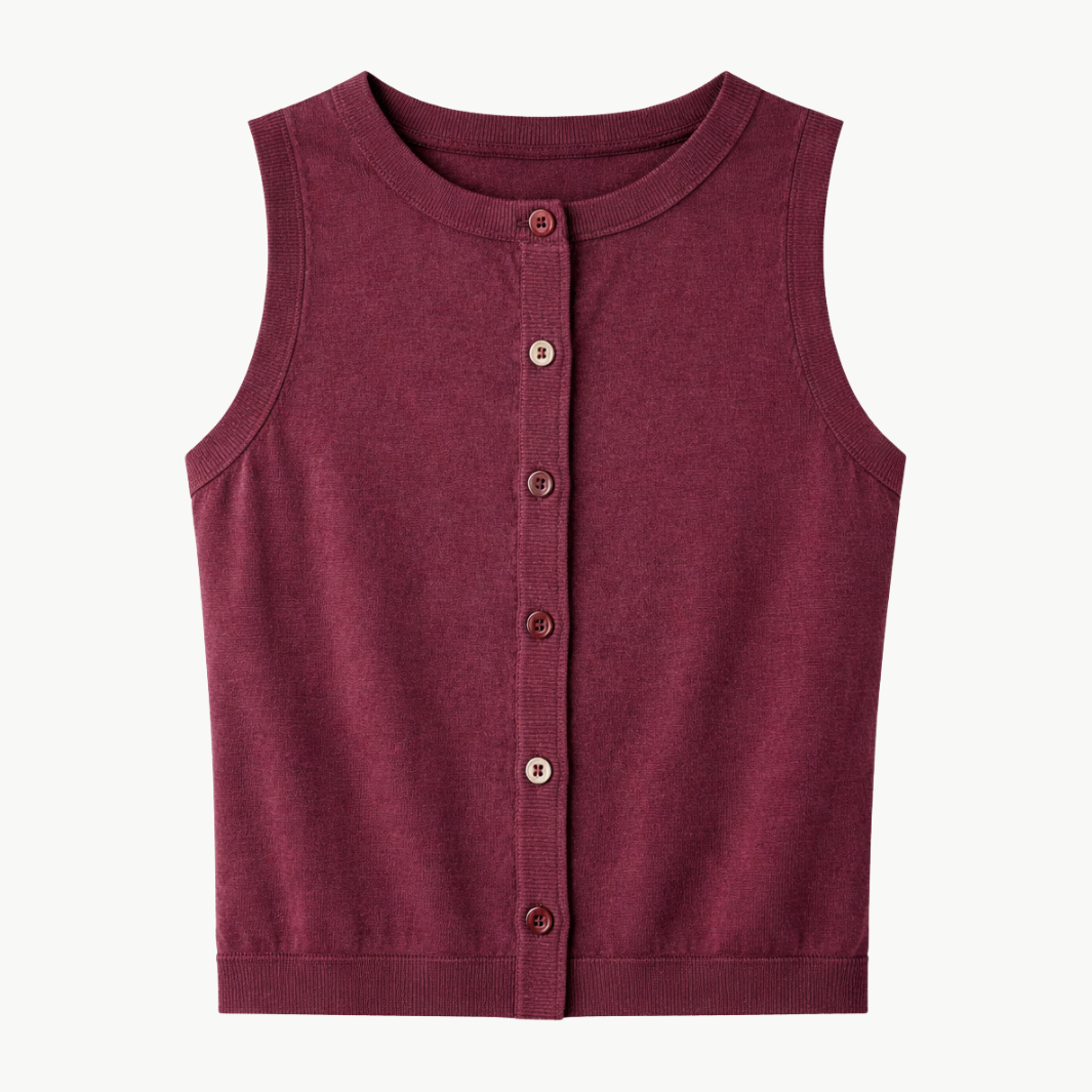 DIA SILK CASHMERE SWEATER VEST by Cami NYC - Romi Boutique