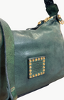BICE SHOULDER BAG IN GREEN BOTTLE - Romi Boutique