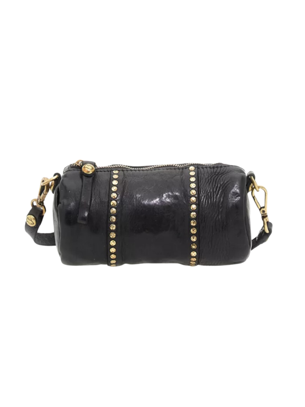 KURA CROSSBODY BAG IN BLACK by Campomaggi - Romi Boutique