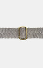 CLASSIC FABRIC SHOULDER STRAP IN BROWN LEATHER by Campomaggi - Romi Boutique