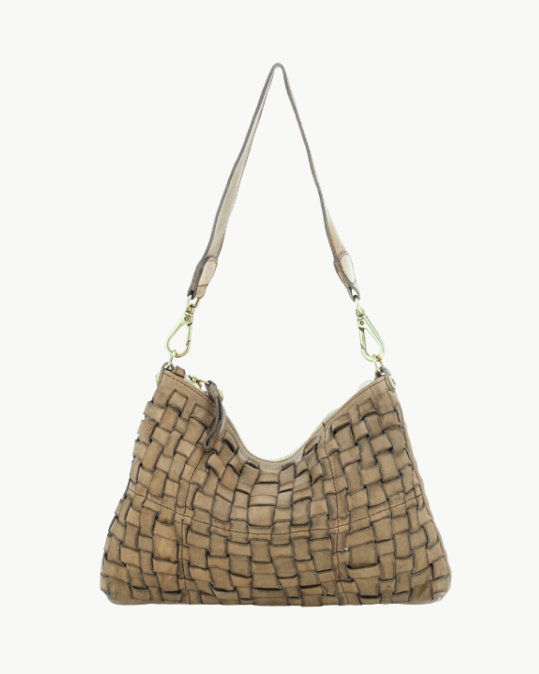 EDERA SHOULDER BAG IN CEMENT by Campomaggi - Romi Boutique