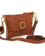 KURA CROSSBODY BAG IN COGNAC by Campomaggi - Romi Boutique