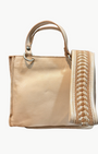 SHOPPING BAG IN CREAM by Campomaggi - Romi Boutique
