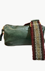 VACCHETTA PHONE HOLDER IN GREEN BOTTLE by Campomaggi - Romi Boutique