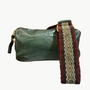 VACCHETTA PHONE HOLDER IN GREEN BOTTLE by Campomaggi - Romi Boutique