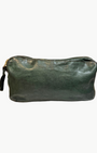 VACCHETTA PHONE HOLDER IN GREEN BOTTLE by Campomaggi - Romi Boutique