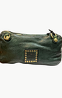 VACCHETTA PHONE HOLDER IN GREEN BOTTLE by Campomaggi - Romi Boutique