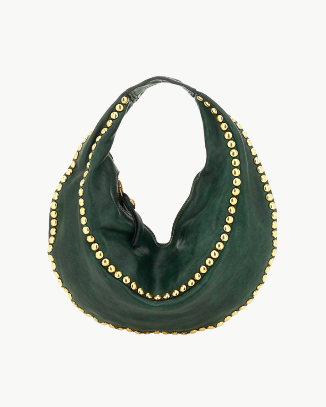 AMETISTA SHOULDER BAG IN GREEN by Campomaggi - Romi Boutique